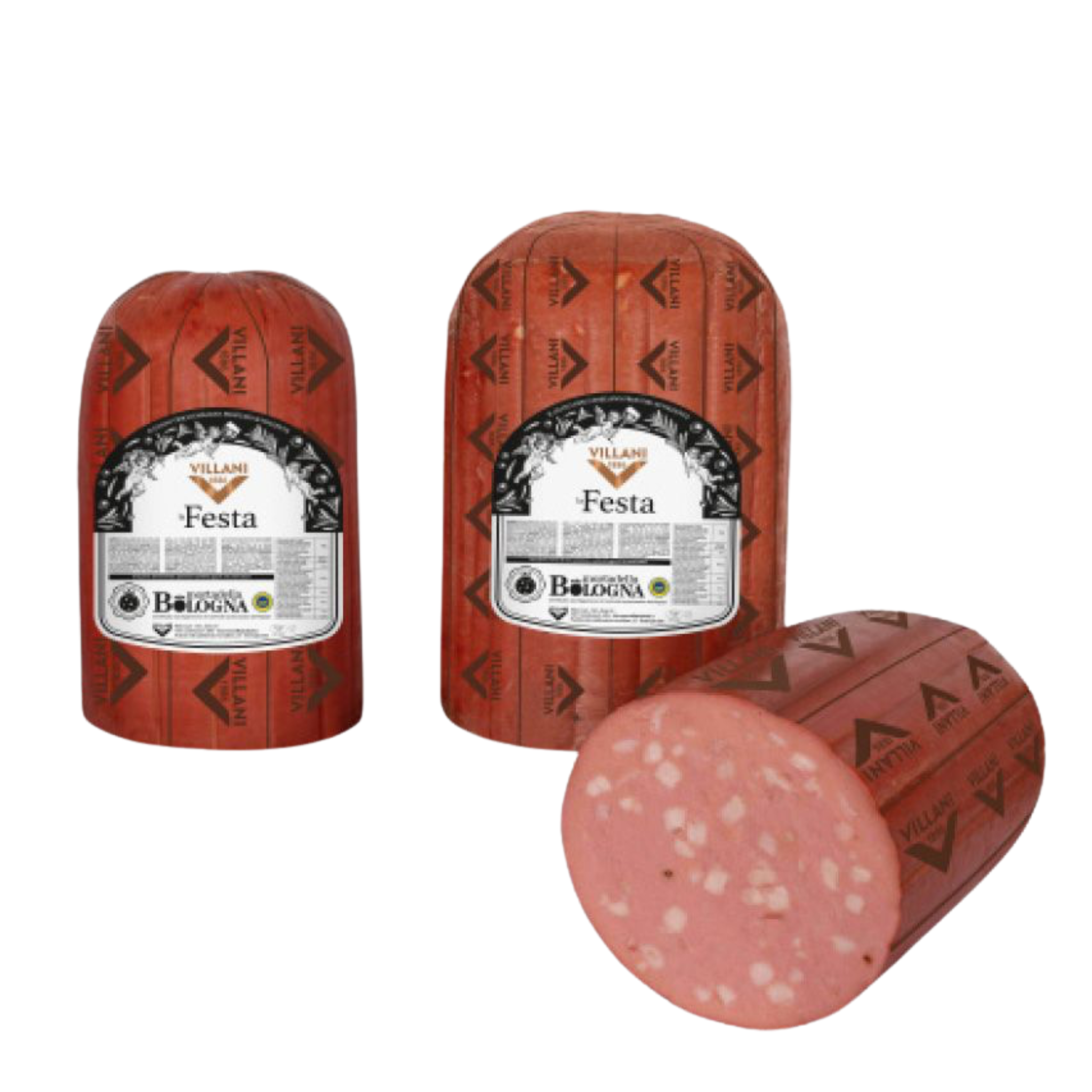Mortadela IGP con Pistacho - 3kg – Producto Italiano – Profesional HORECA