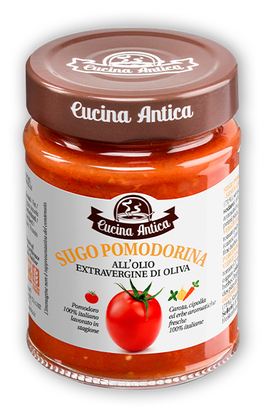 Sugo Pomodorina – Salsa de tomate italiana con verduras frescas