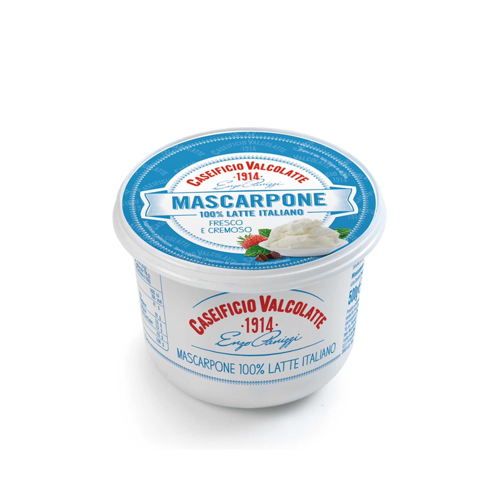 Mascarpone Italiano 500 g – Queso Cremoso Profesional – Horeca