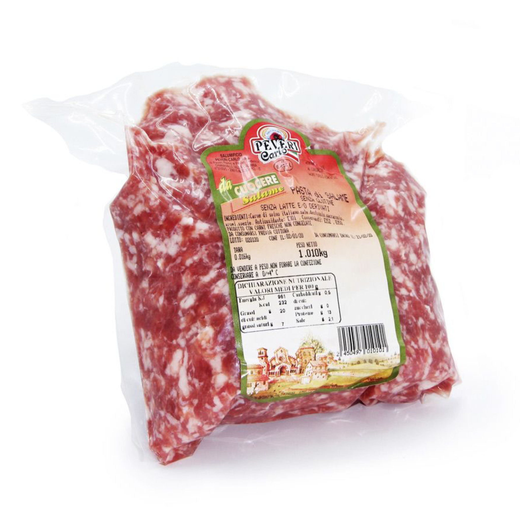 Pasta de Salchichón Italiano – Bolsa 1 kg