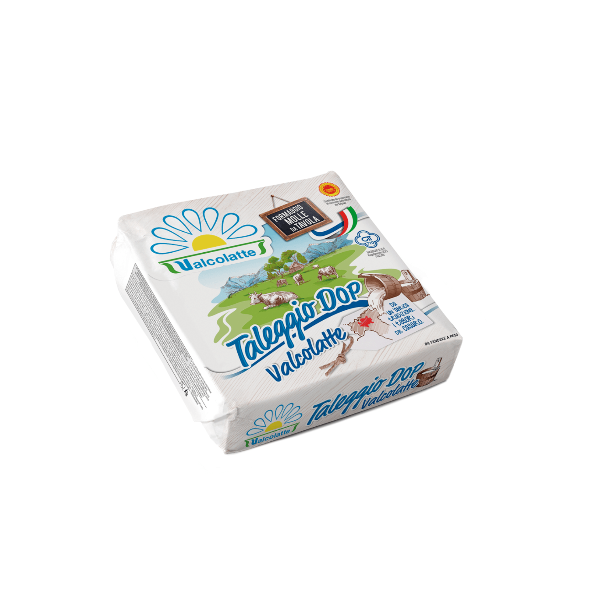 Taleggio D.O.P. – Queso italiano auténtico en Málaga – Cuña 2 kg