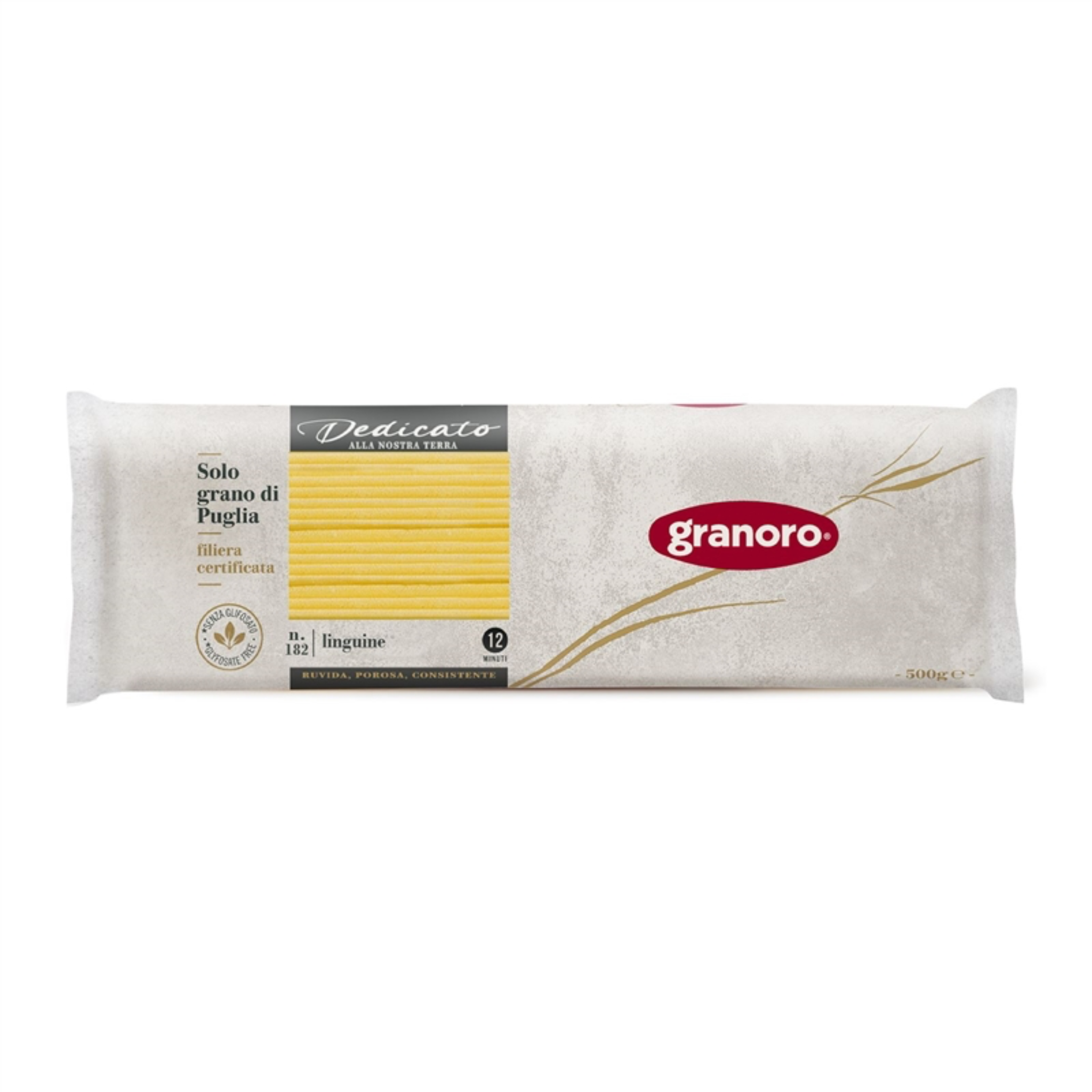 Granoro Linguine Dedicato Nº 182 – Pasta italiana 100% Puglia de trigo duro