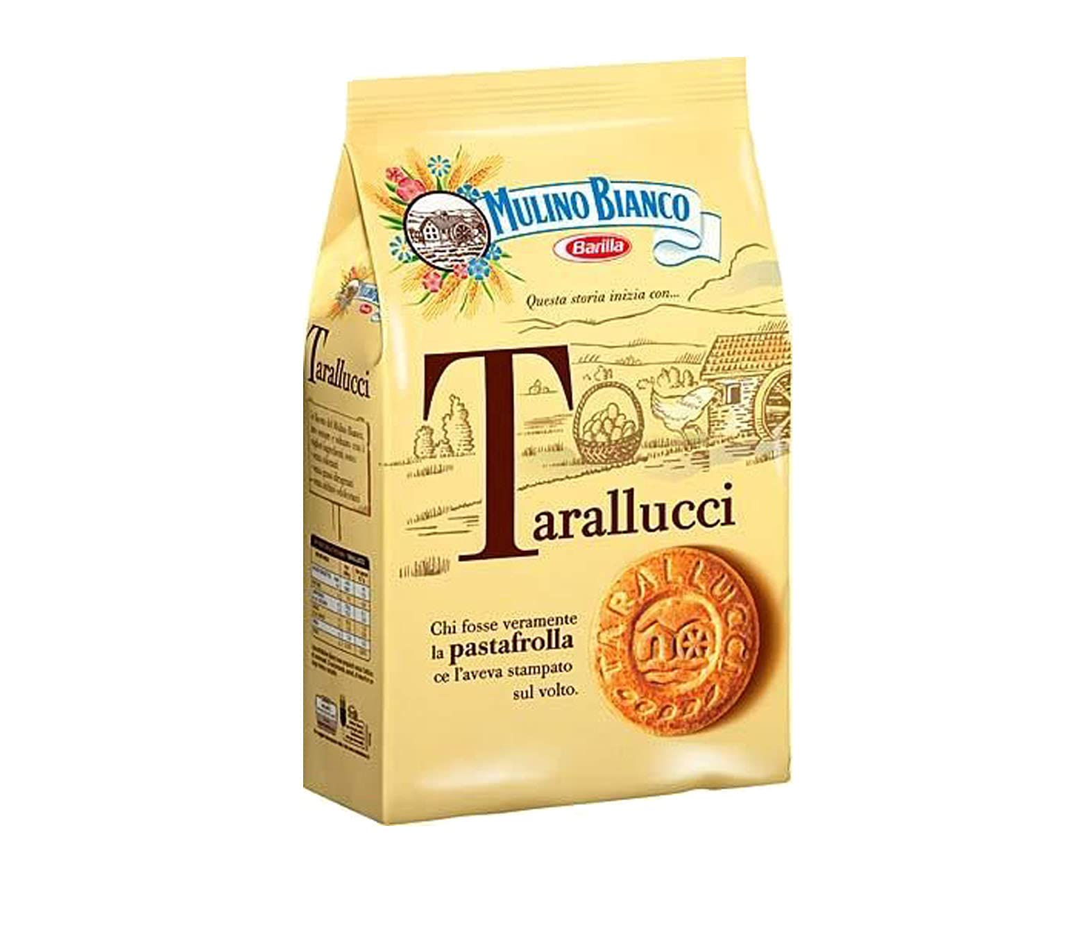 Tarallucci Mulino Bianco 350g - Galletas clásicas italianas con huevo